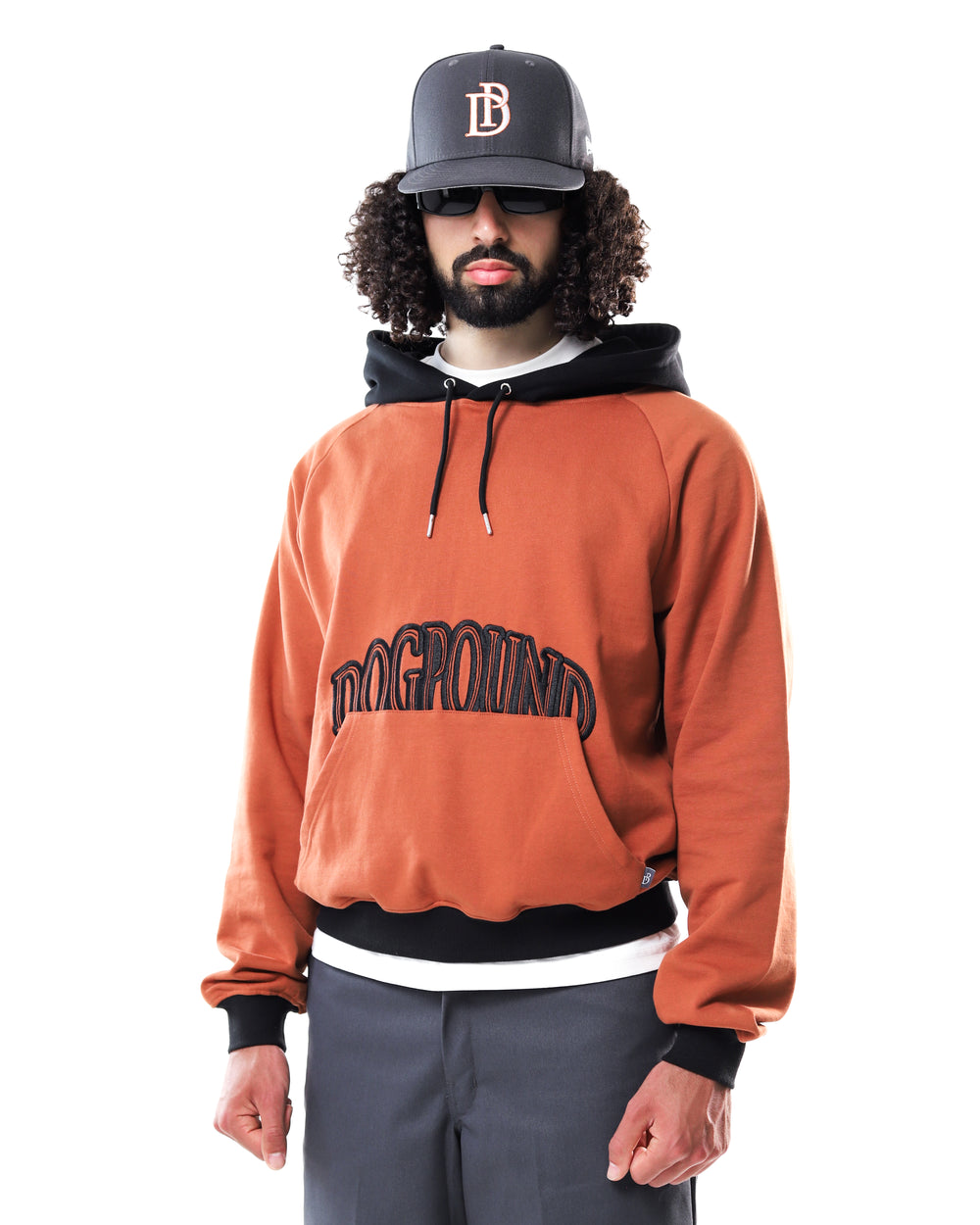 Raglan Hoodie - Brick